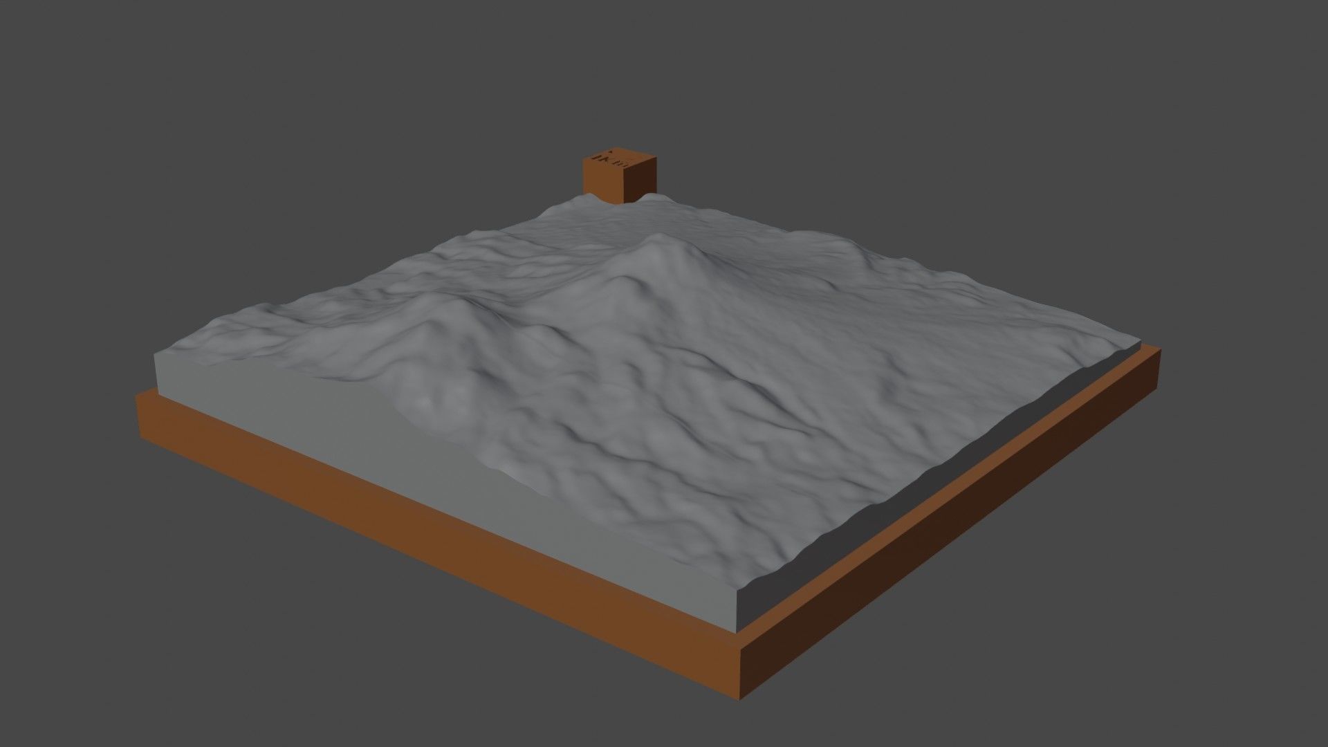 Hasan Dagi 3D print model_4