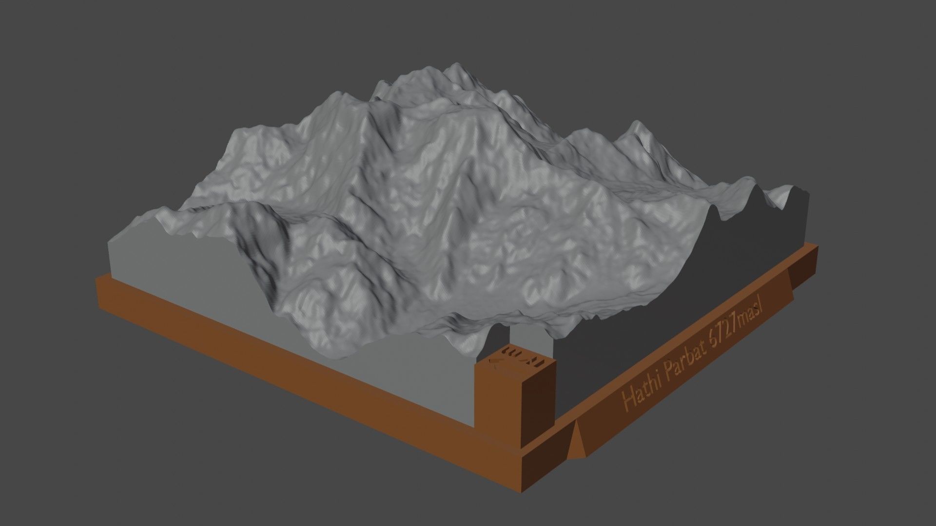 Hathi Parbat 3D print model_3