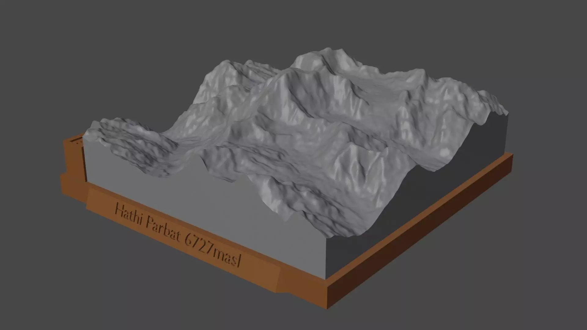 Hathi Parbat 3D print model_0
