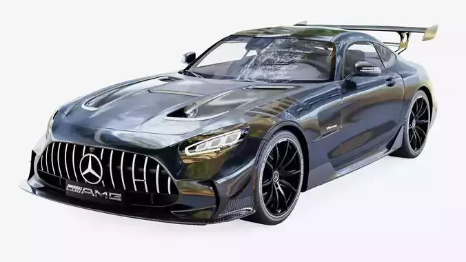 Mercedes Benz AMG GT Black Series 2021 3D model
