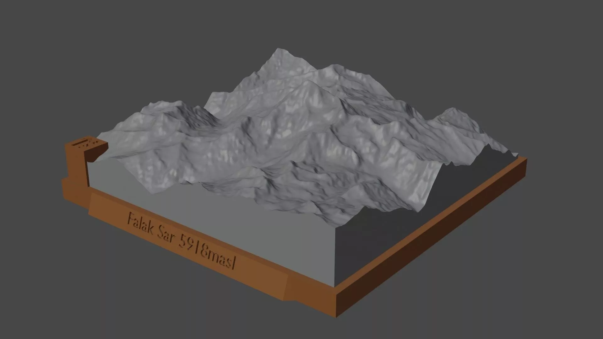 Falak Sar 3D print model