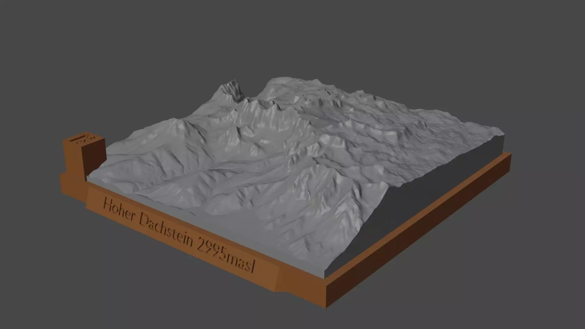 Hoher Dachstein 3D print model_0
