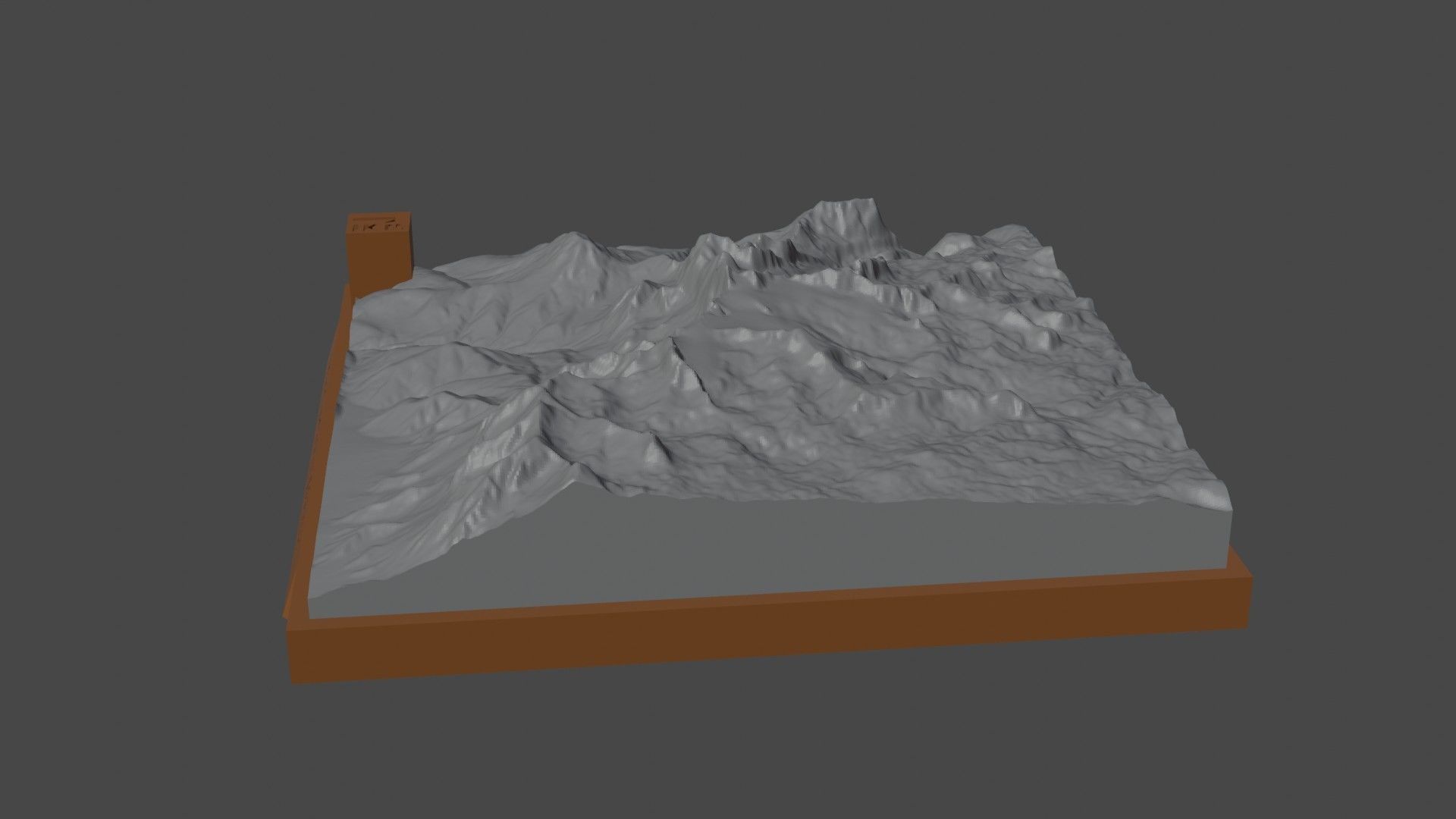Hoher Dachstein 3D print model_1