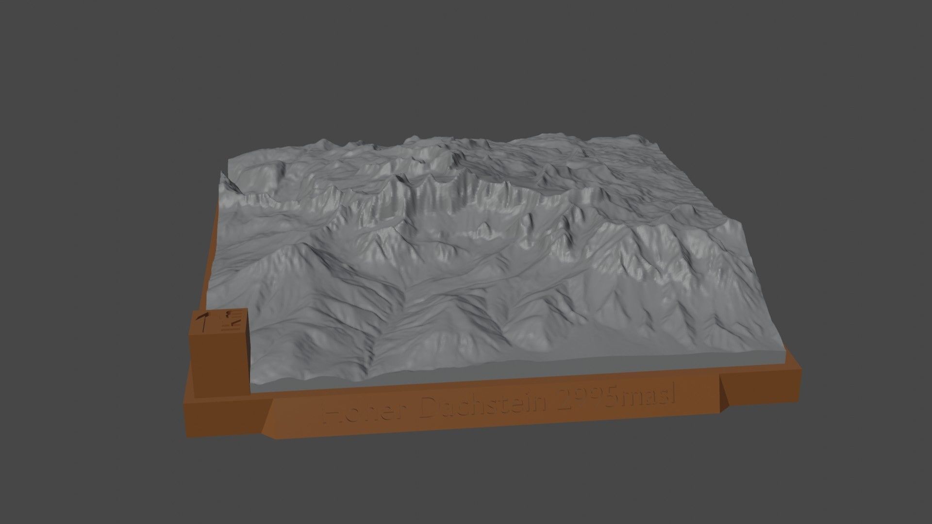 Hoher Dachstein 3D print model_5