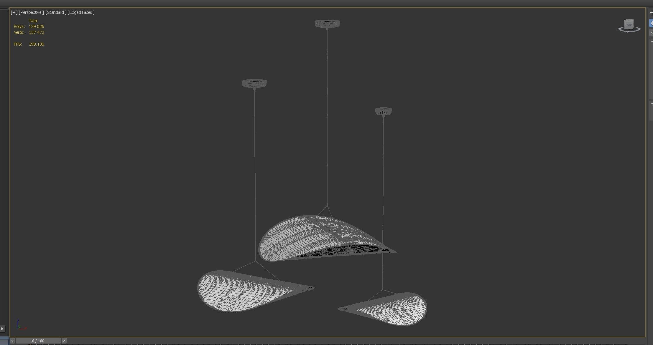 Tense Pendant Lamp 3D model_15