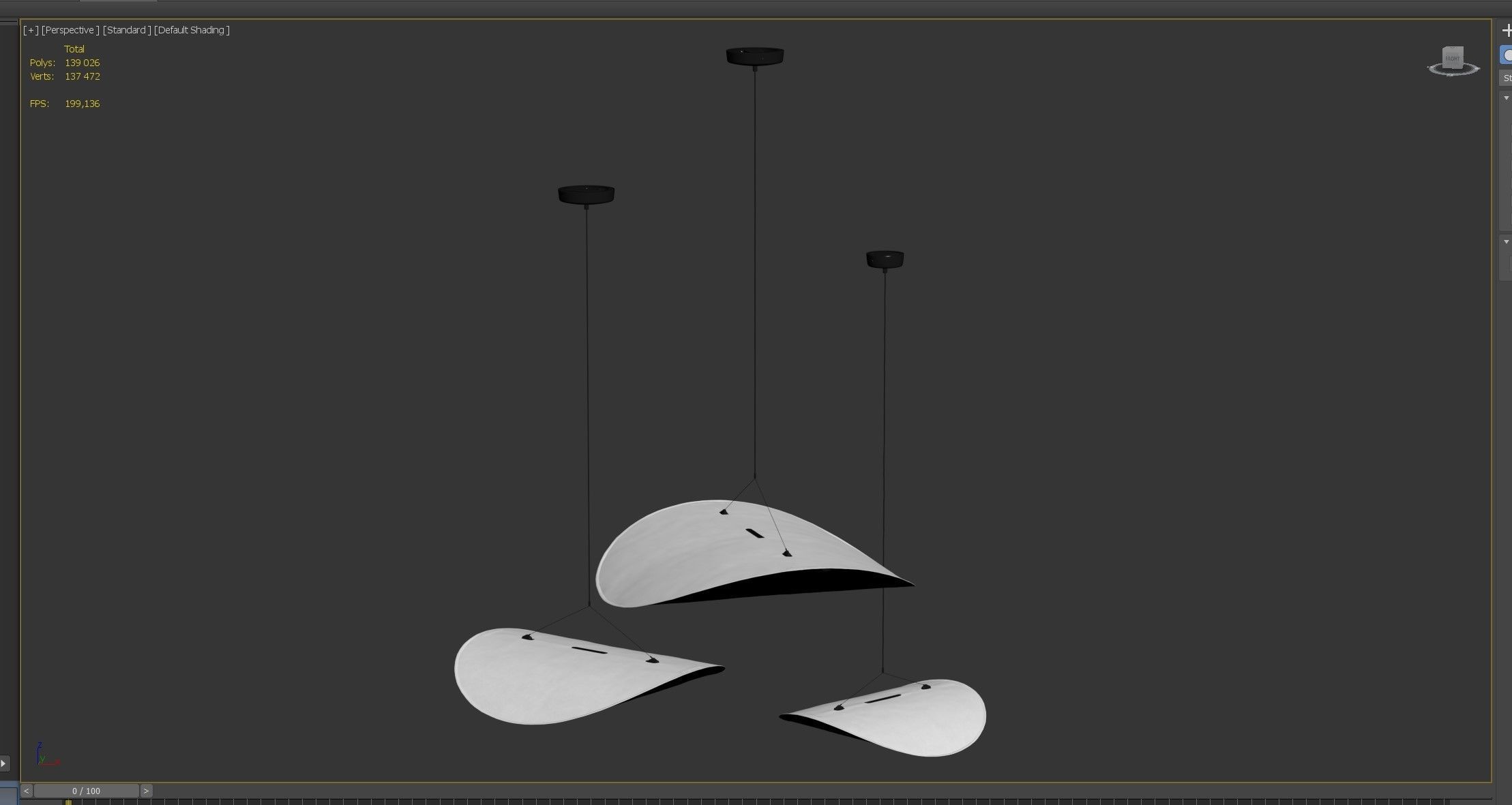 Tense Pendant Lamp 3D model_14