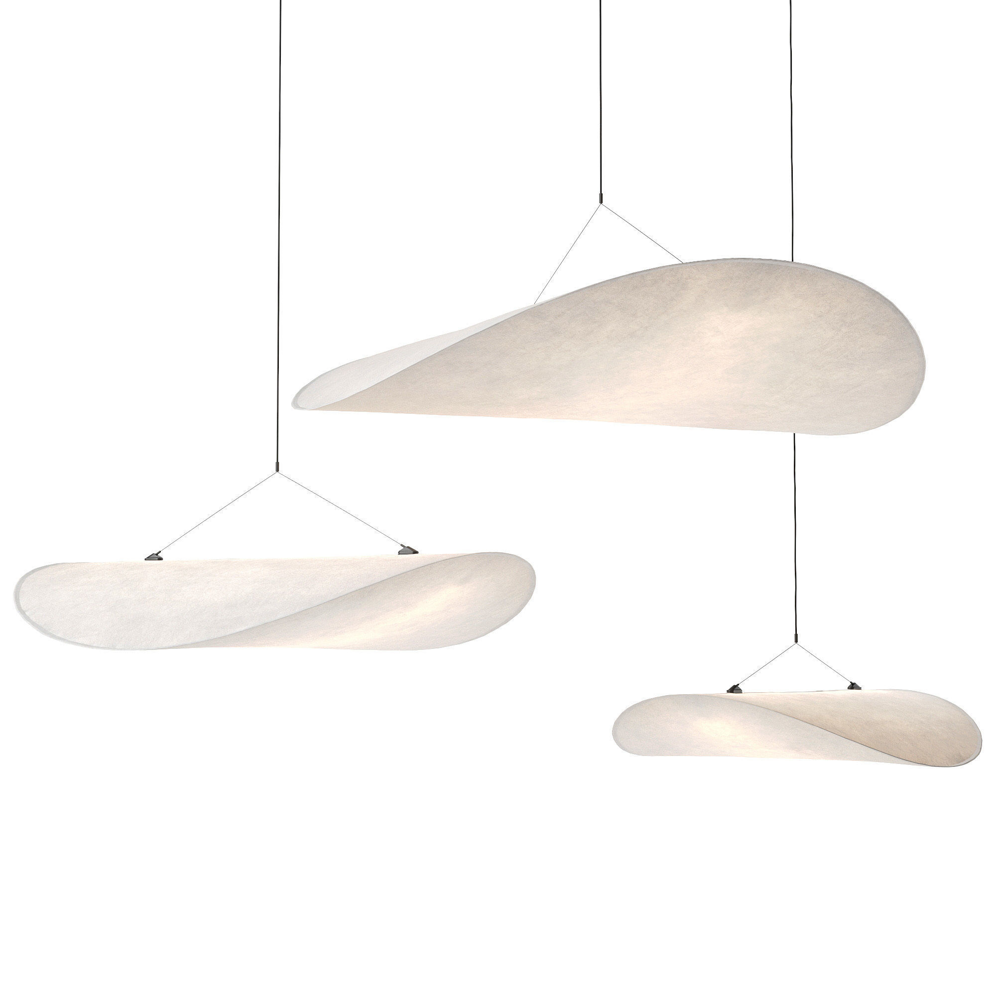 Tense Pendant Lamp 3D model_5