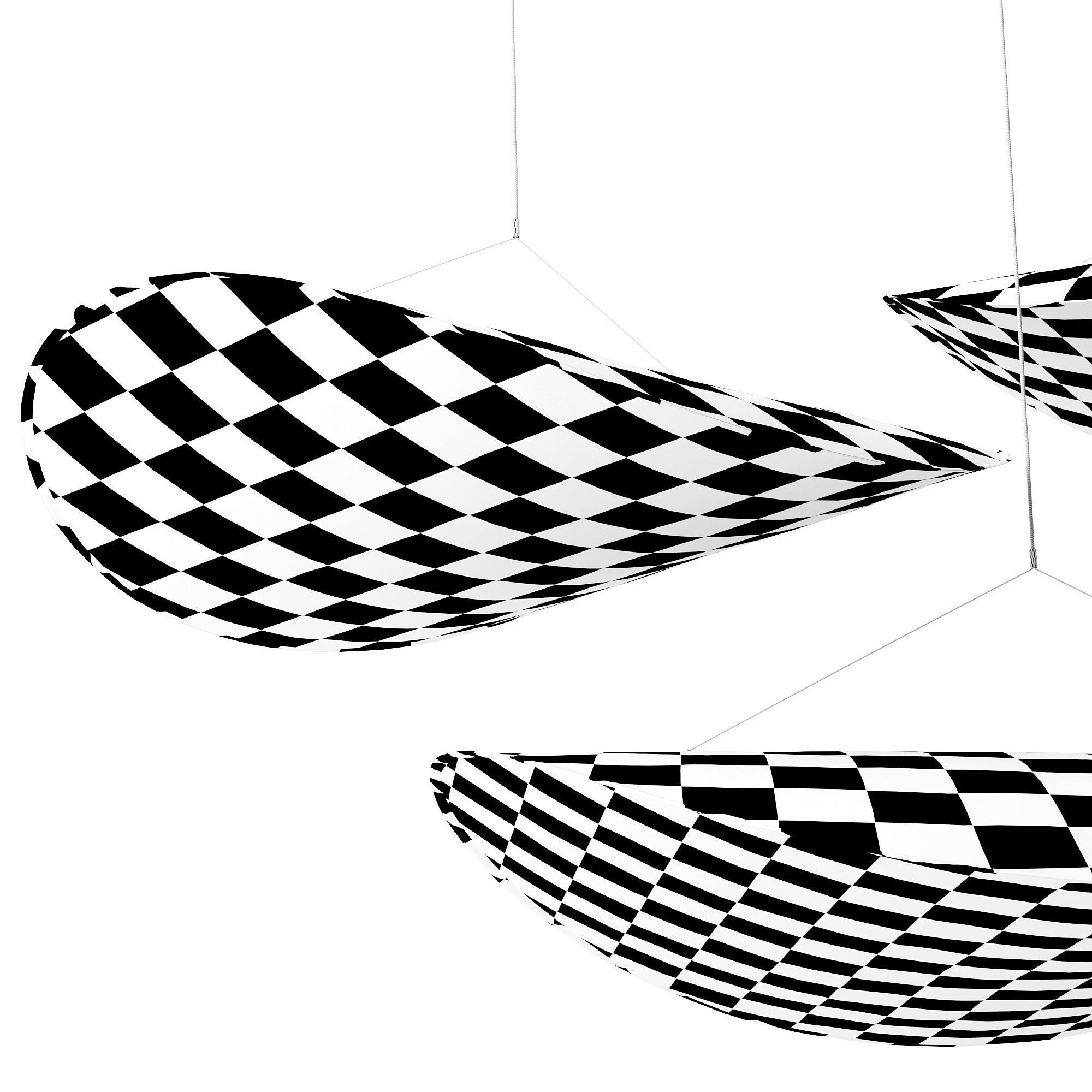 Tense Pendant Lamp 3D model_12