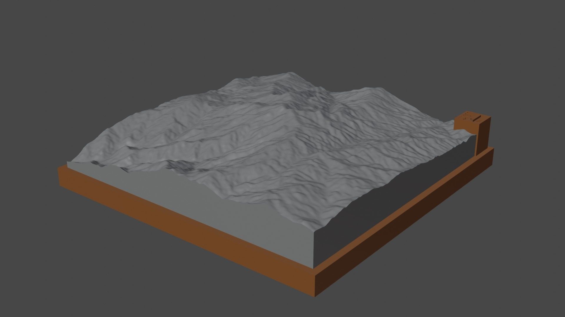 Hunhua Shan 3D print model_7