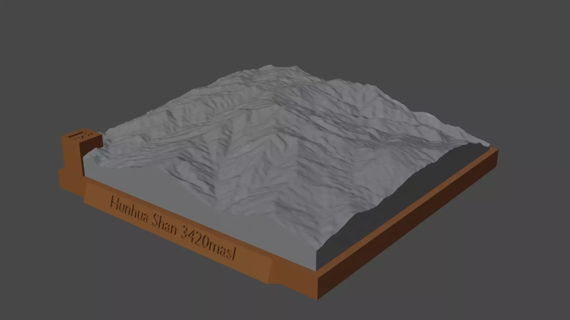 Hunhua Shan 3D print model_0