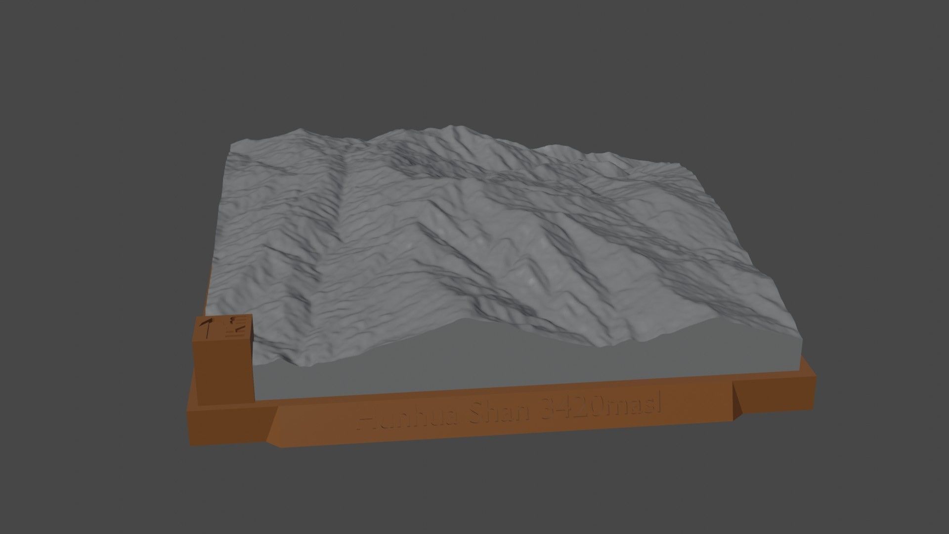 Hunhua Shan 3D print model_5