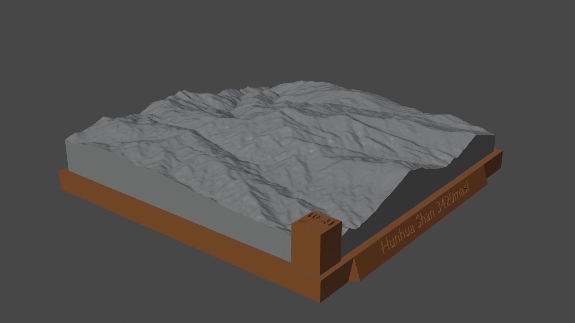 Hunhua Shan 3D print model_3