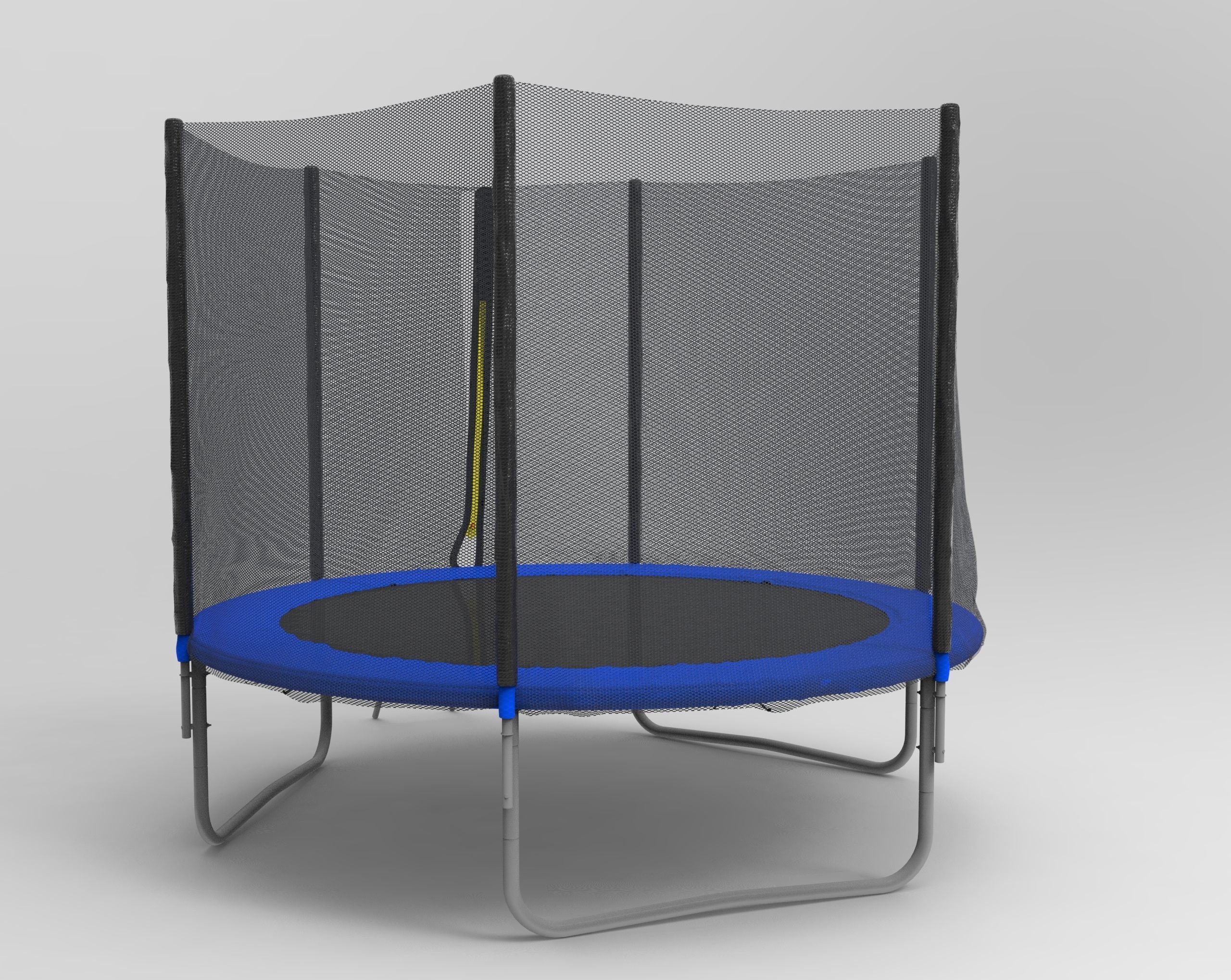 Trampolines 3D Model VR Low-poly 3D model_3