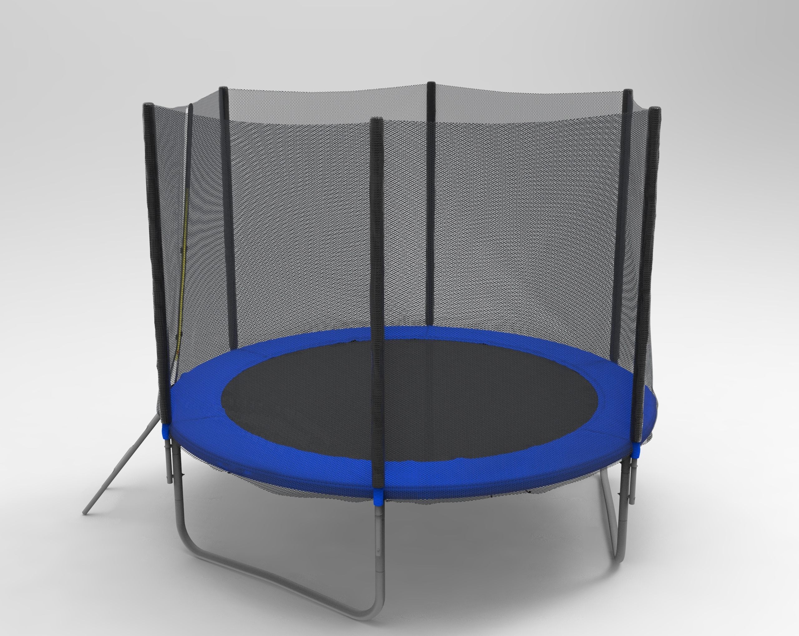 Trampolines 3D Model VR Low-poly 3D model_2