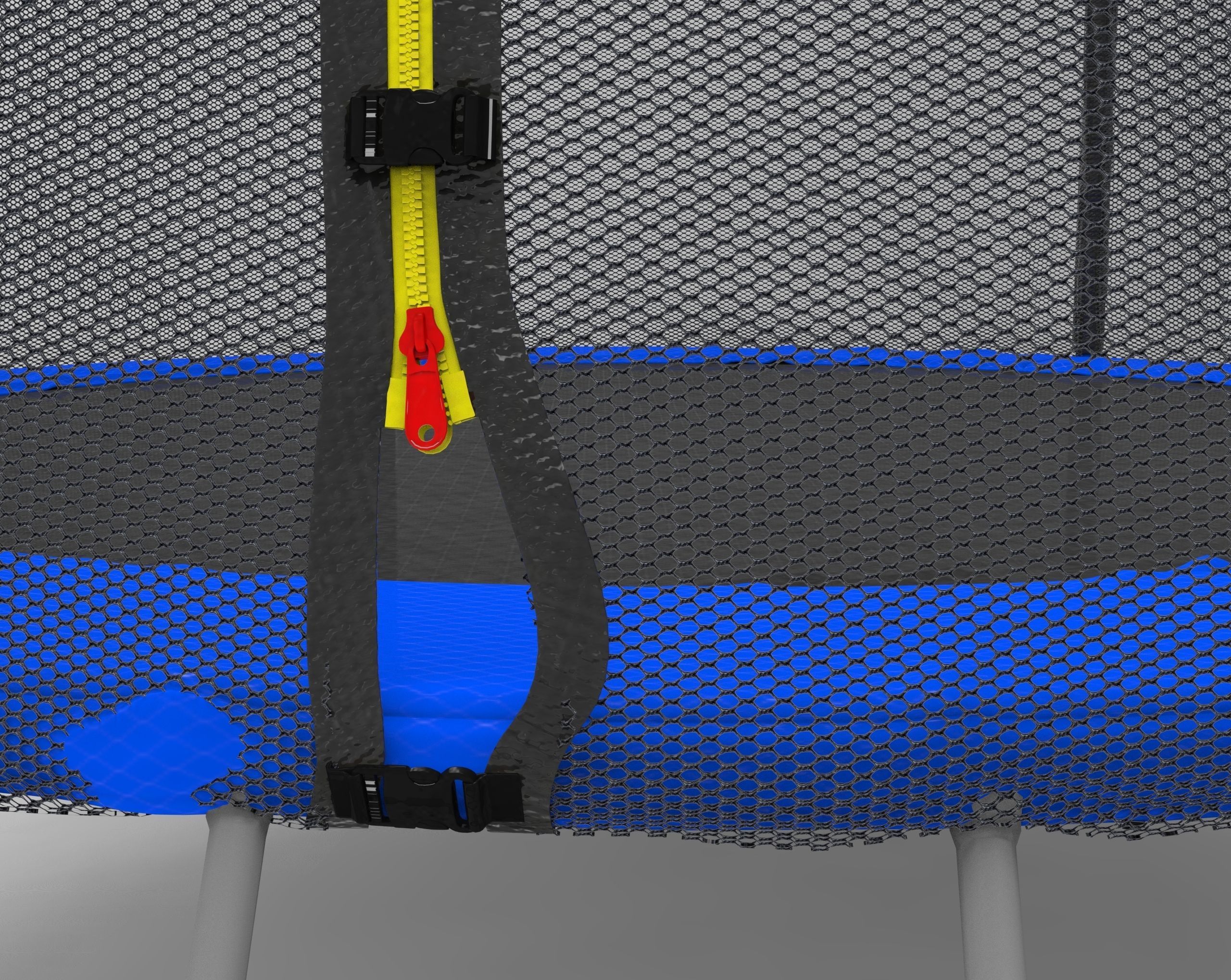 Trampolines 3D Model VR Low-poly 3D model_8