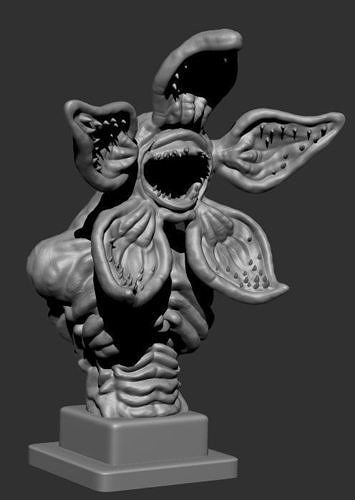Stranger Thingd - Demogorgon Bust 3D print model