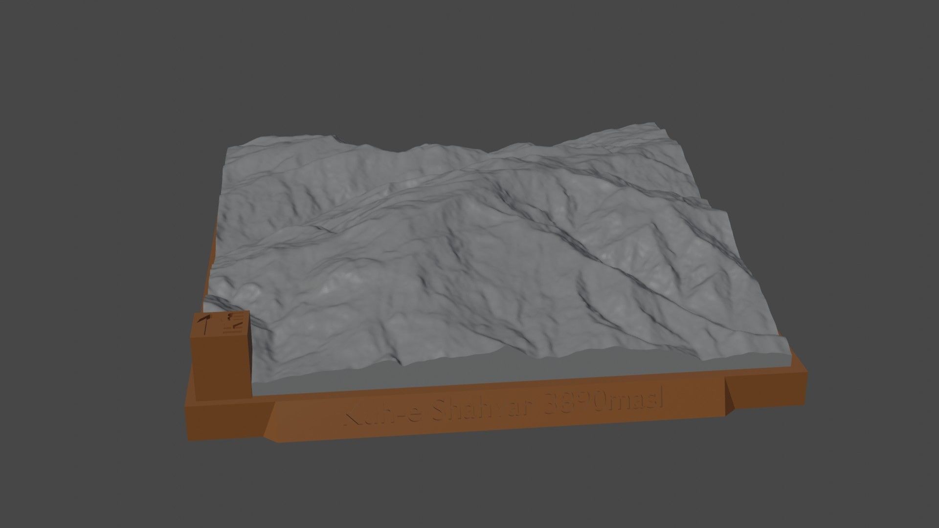Kuh-e Shahvar 3D print model_5