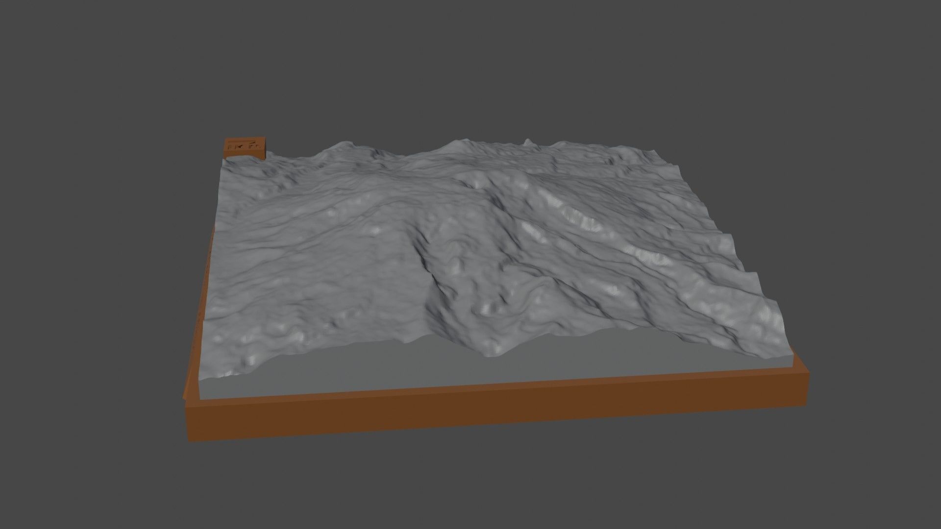 Nevado del Ruiz 3D print model_1