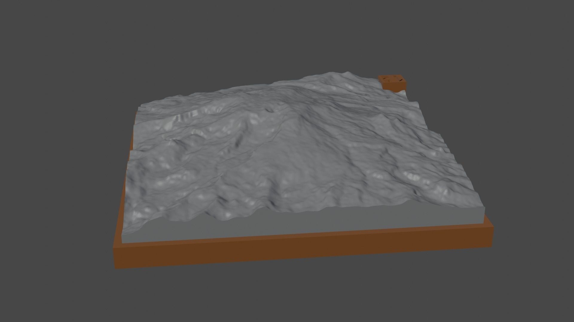 Nevado del Ruiz 3D print model_2