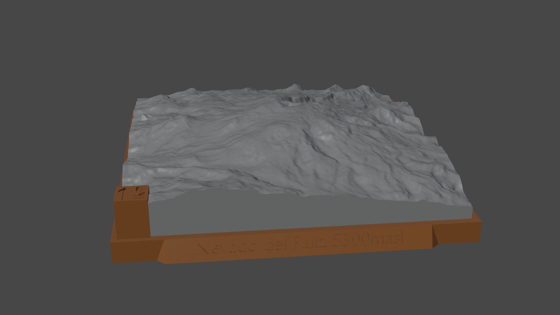 Nevado del Ruiz 3D print model_5