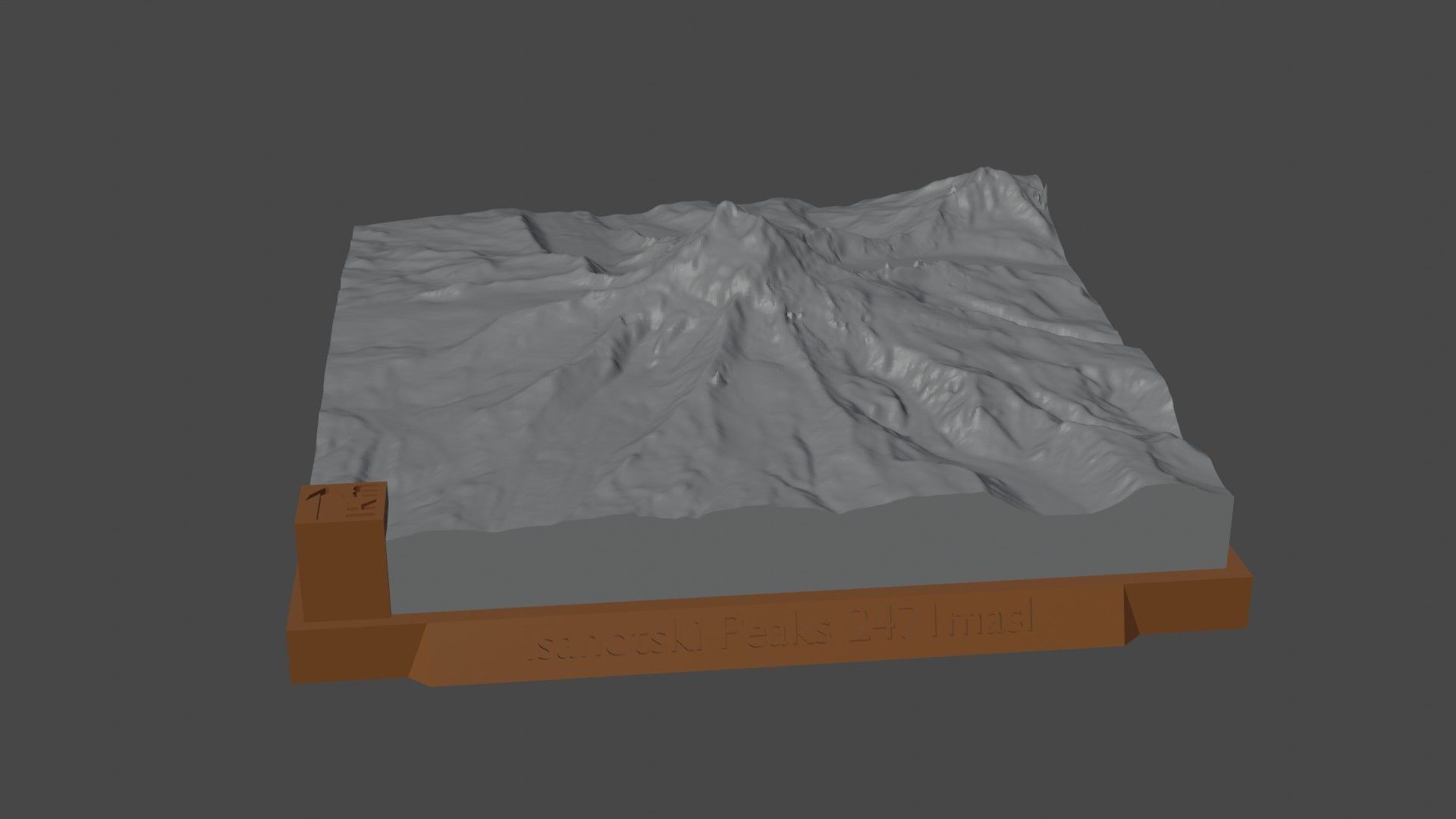 Isanotski Peaks 3D print model_5