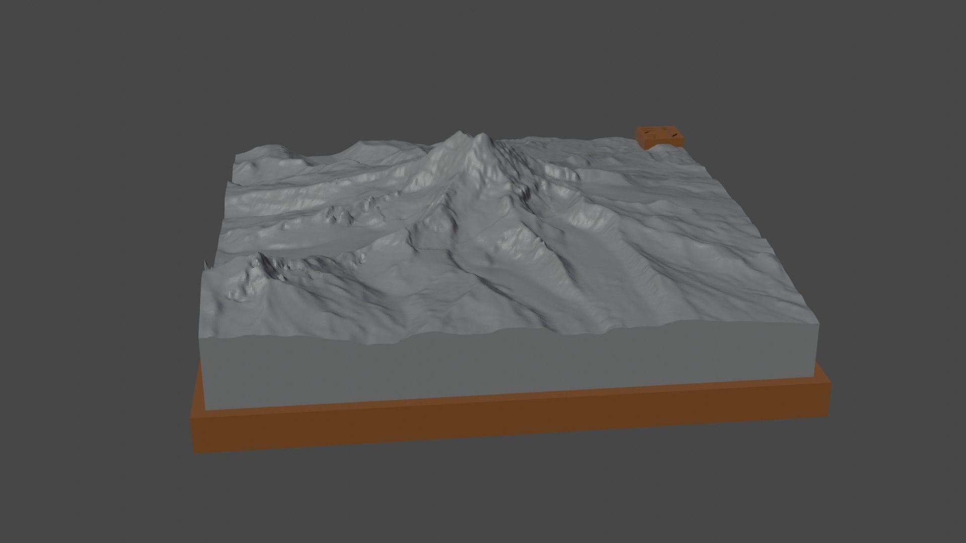 Isanotski Peaks 3D print model_2