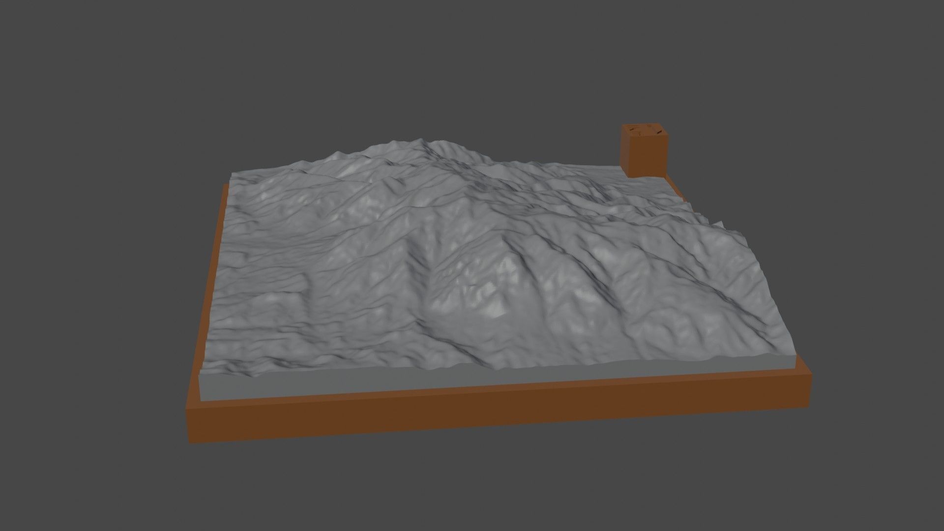 Jabal Sabir 3D print model_2