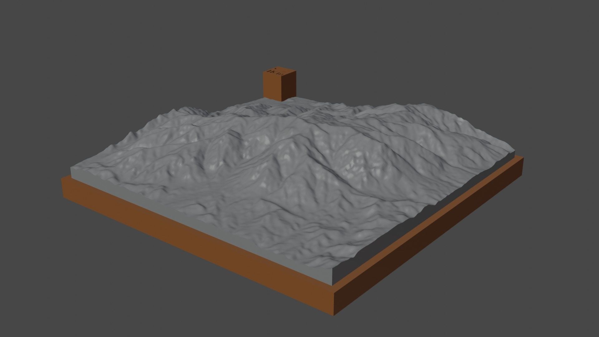 Jabal Sabir 3D print model_4