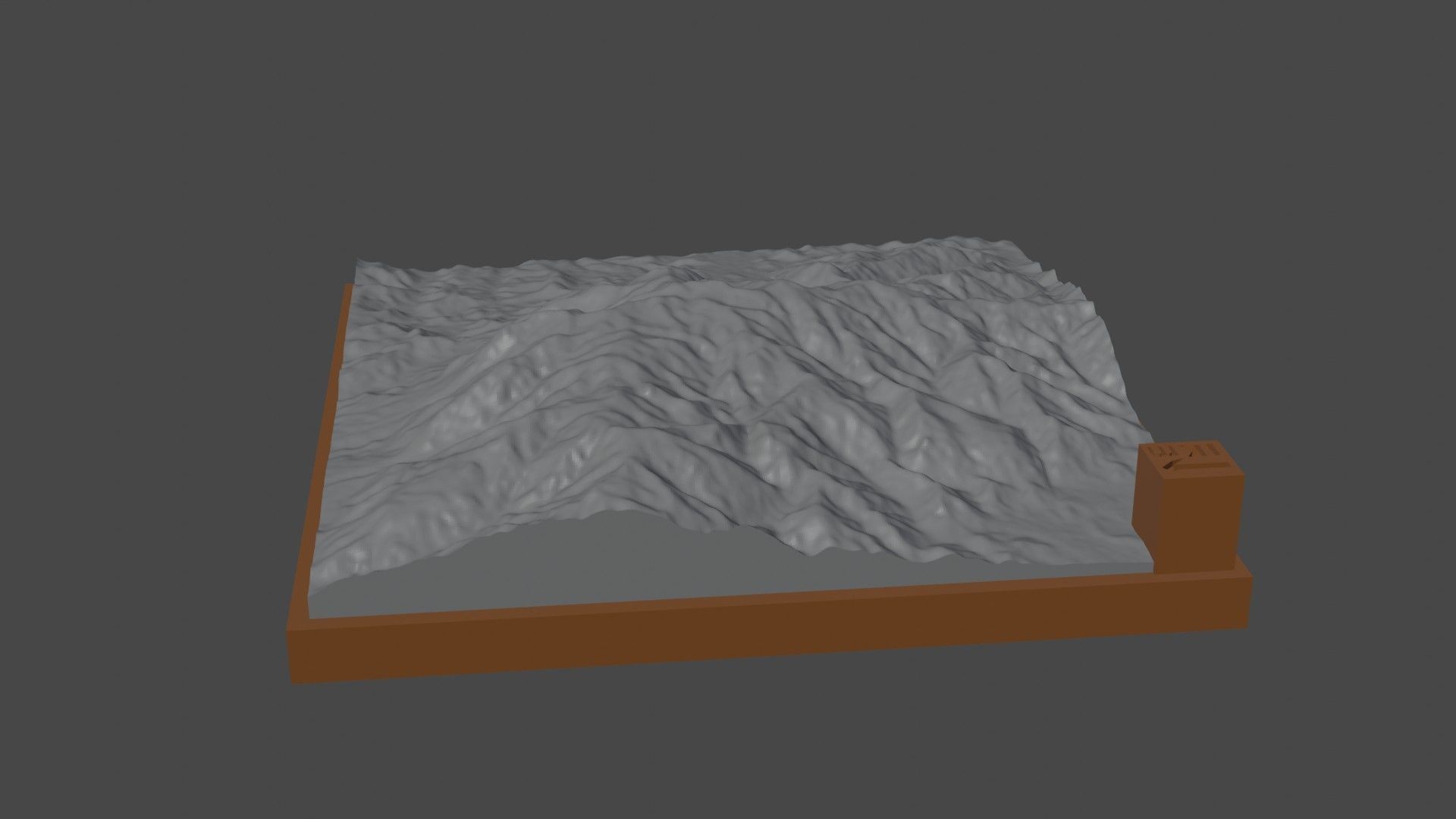 Jabal Sabir 3D print model_6