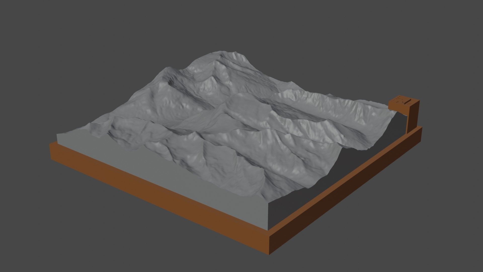 Jeanette Peak 3D print model_7