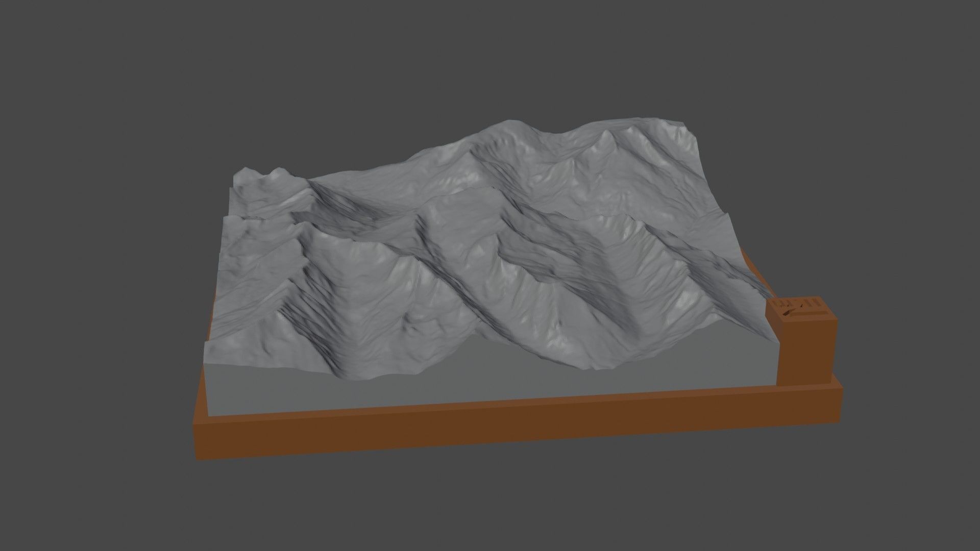 Jeanette Peak 3D print model_6