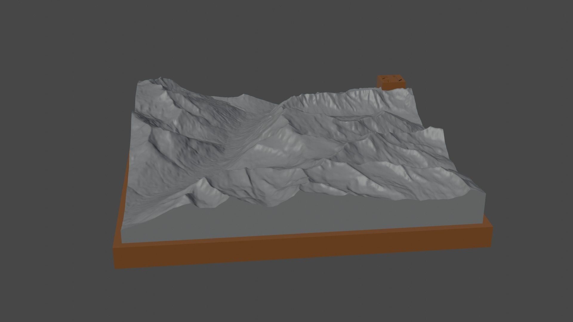 Jeanette Peak 3D print model_2
