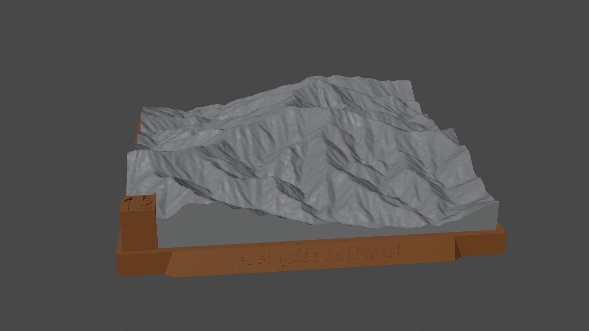 Jebel Igdet 3D print model_5