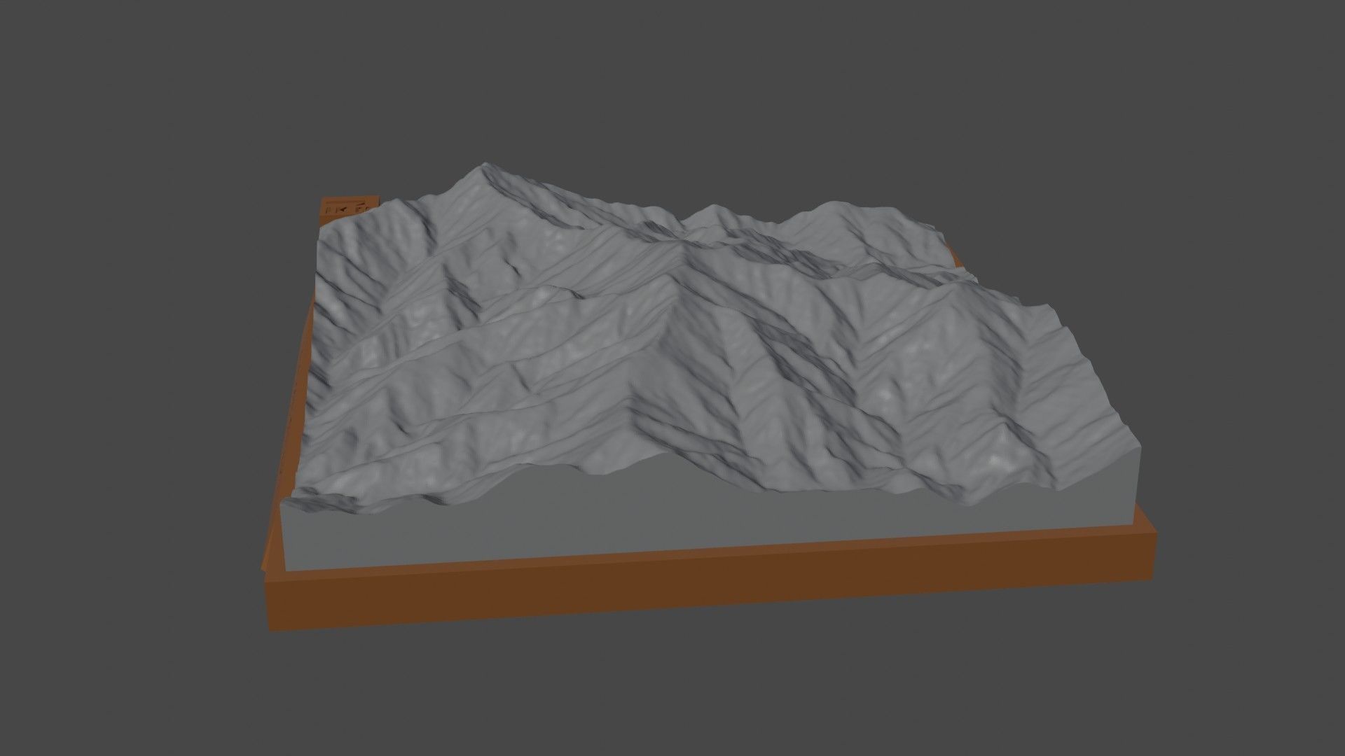 Jebel Igdet 3D print model_1