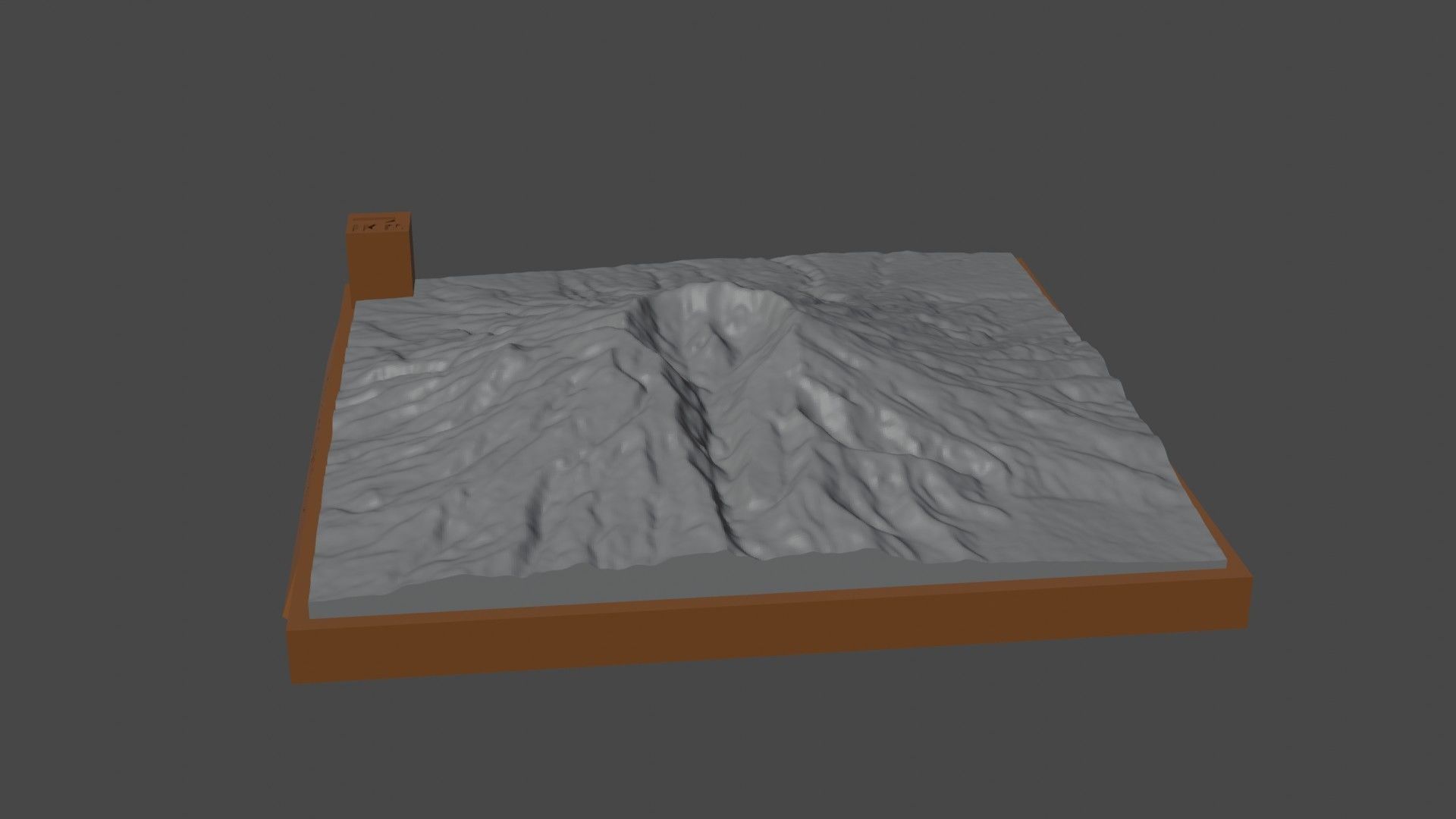 Mount Isarog 3D print model_1