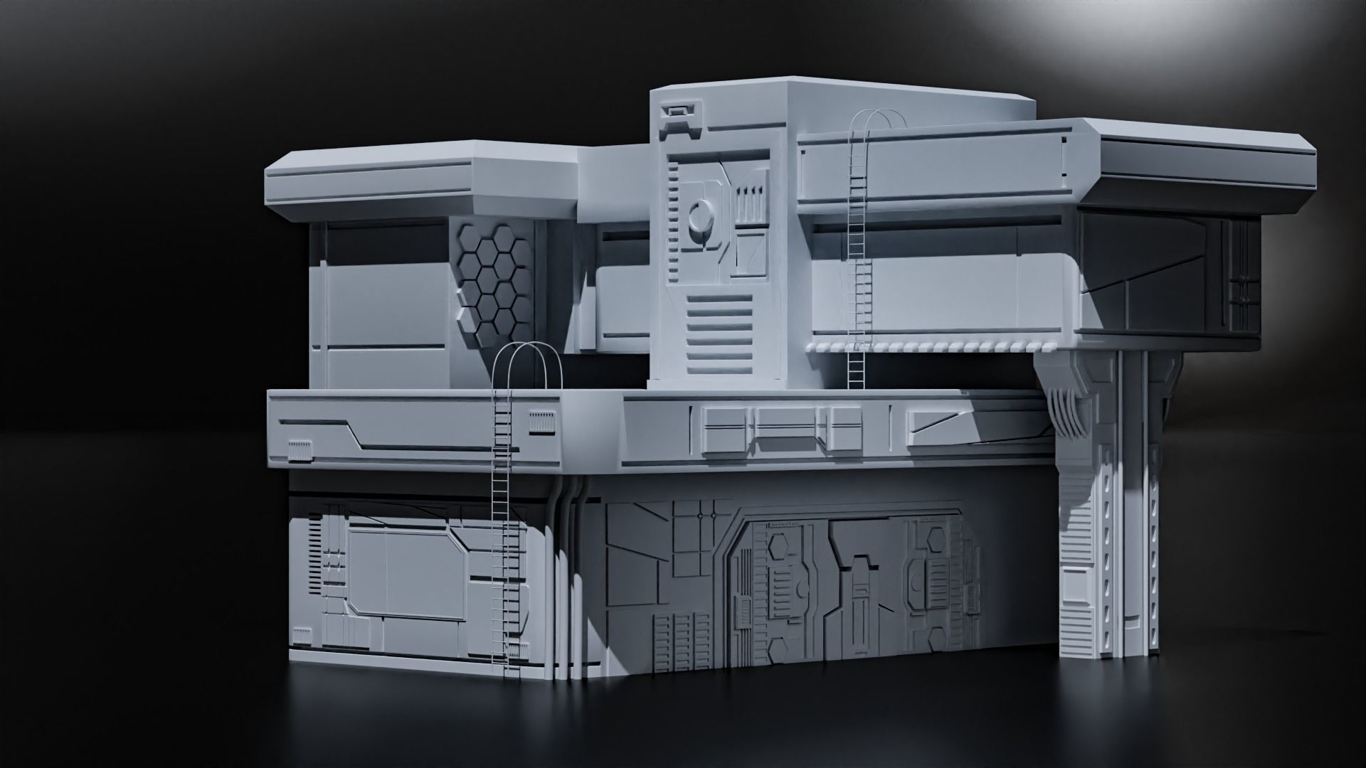 SCI-FI BUILDINGS VOLUME 1 3D model_6