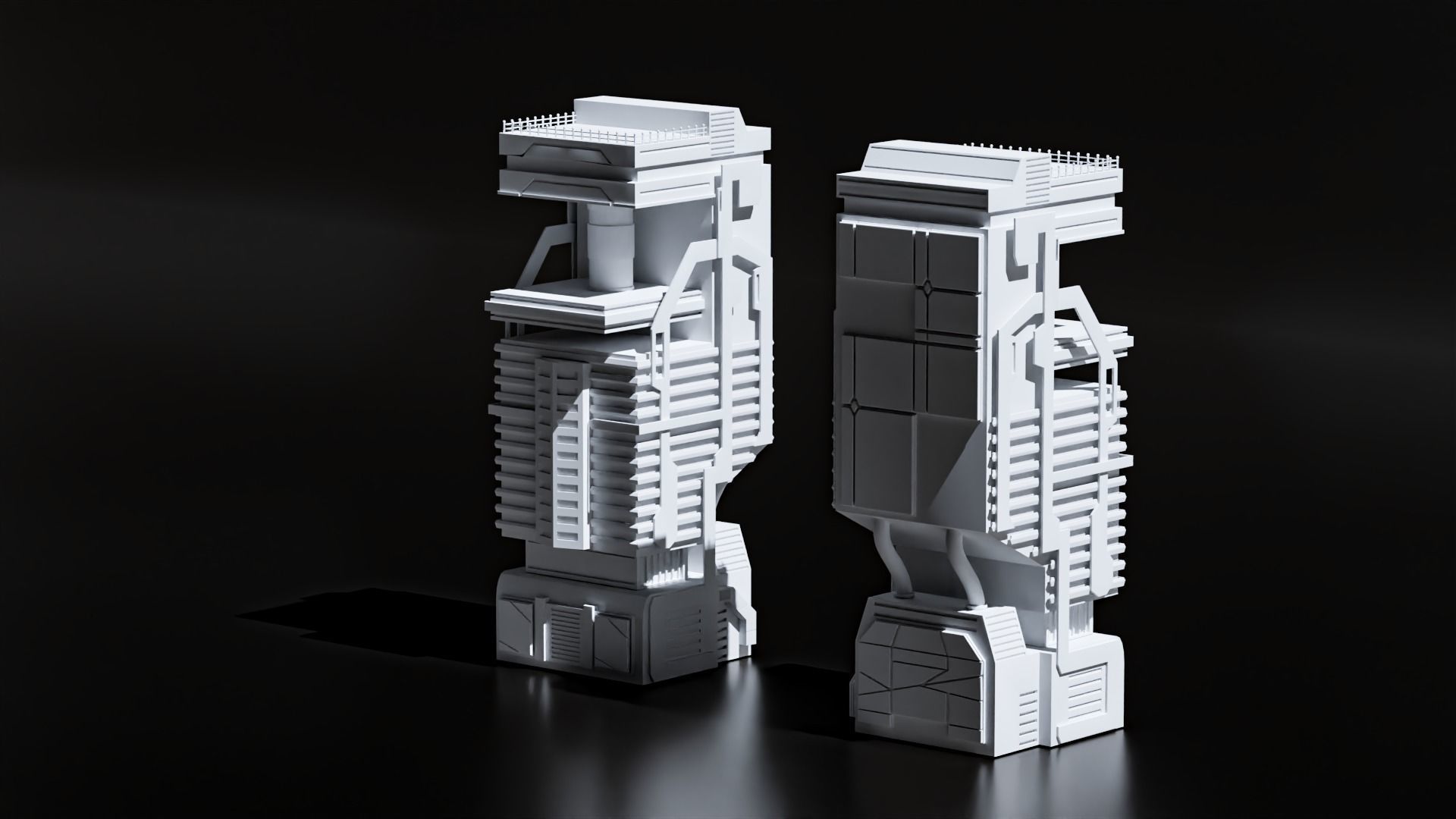 SCI-FI BUILDINGS VOLUME 1 3D model_4