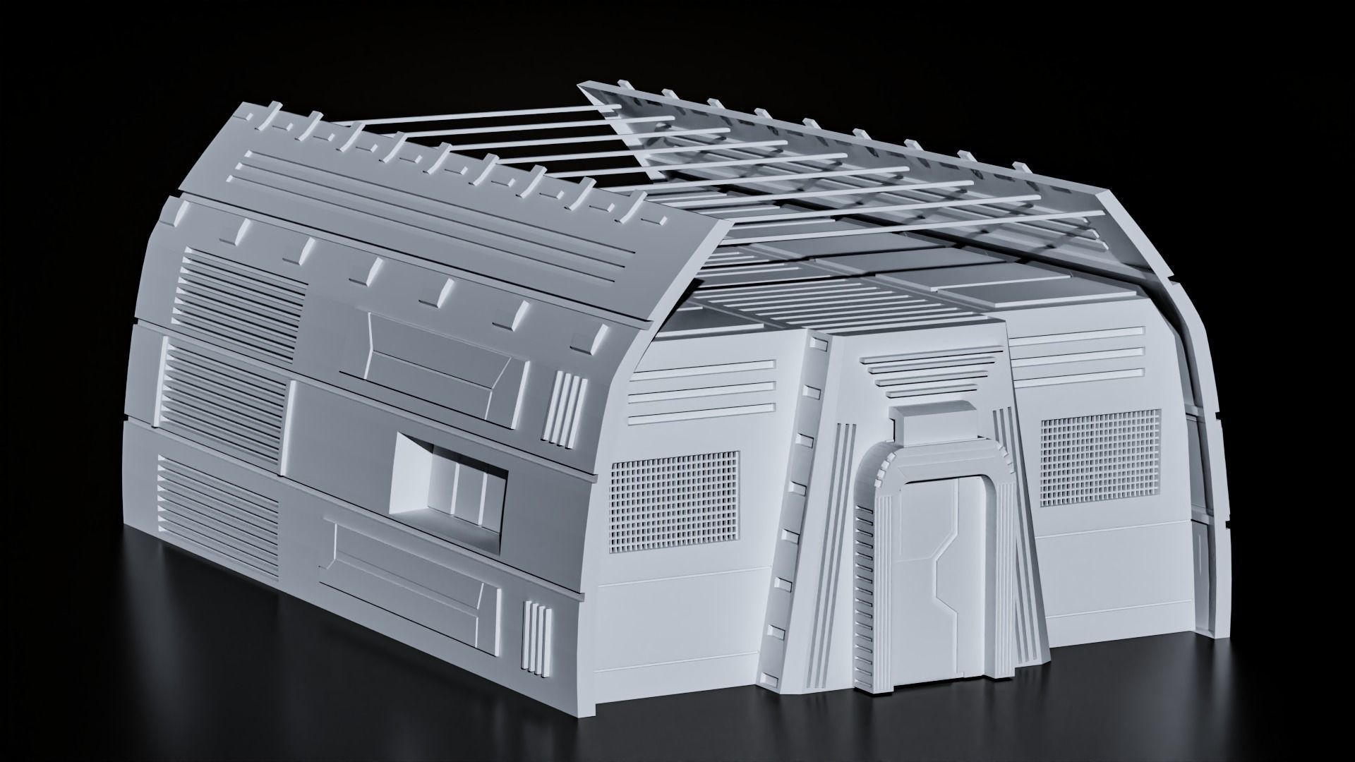 SCI-FI BUILDINGS VOLUME 1 3D model_7