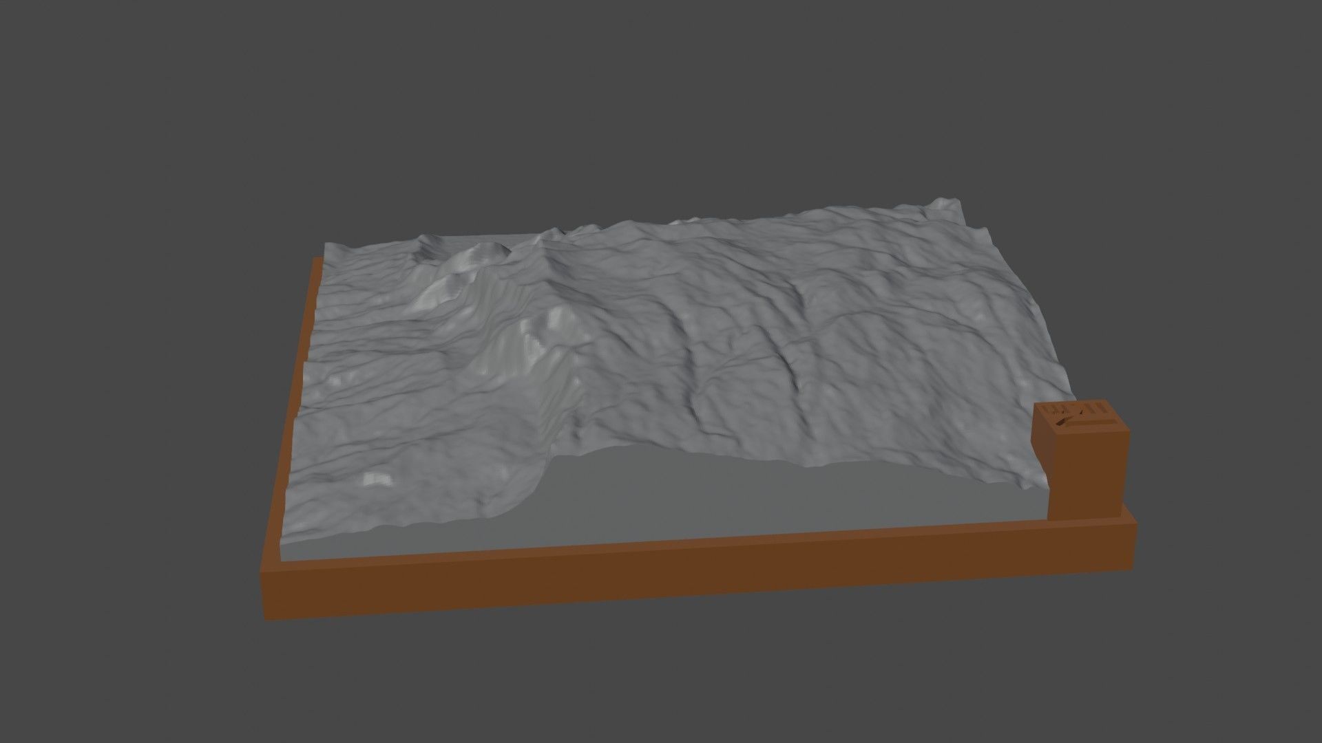 Jebel Kawr 3D print model_6