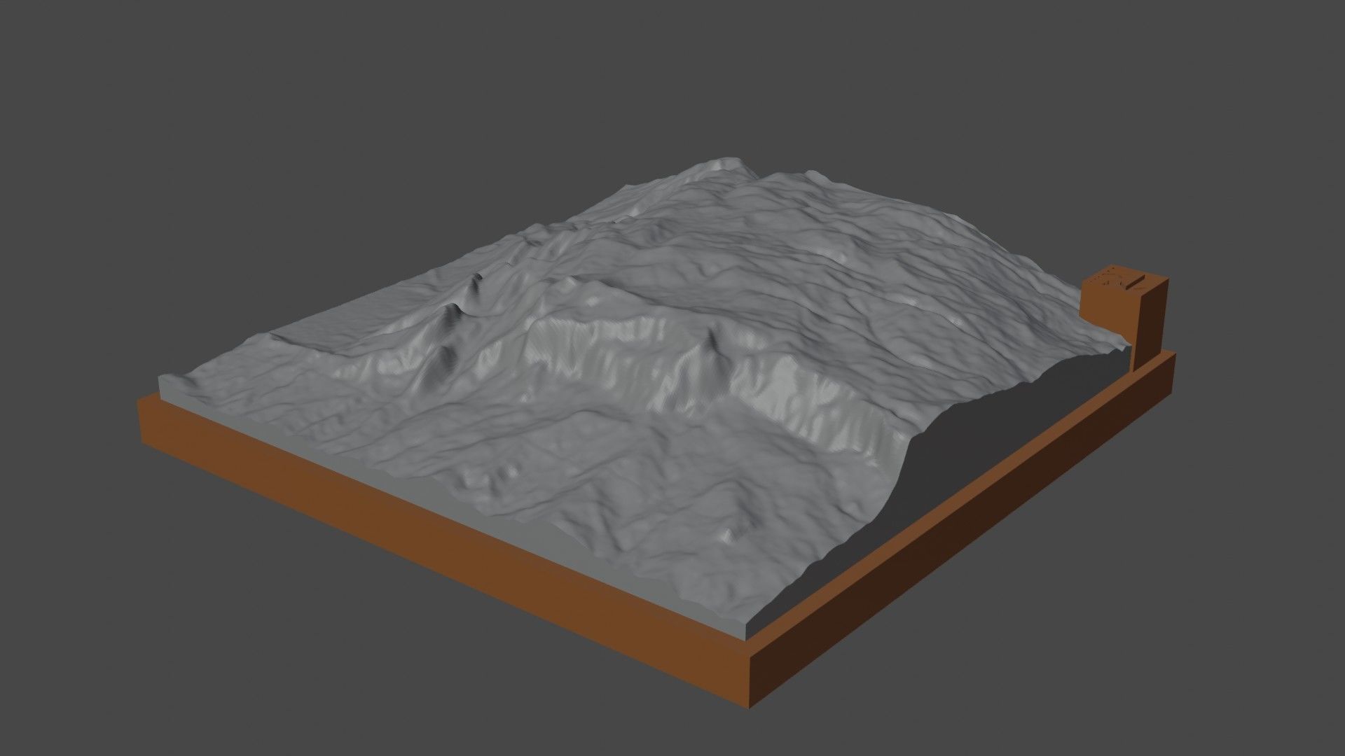 Jebel Kawr 3D print model_7