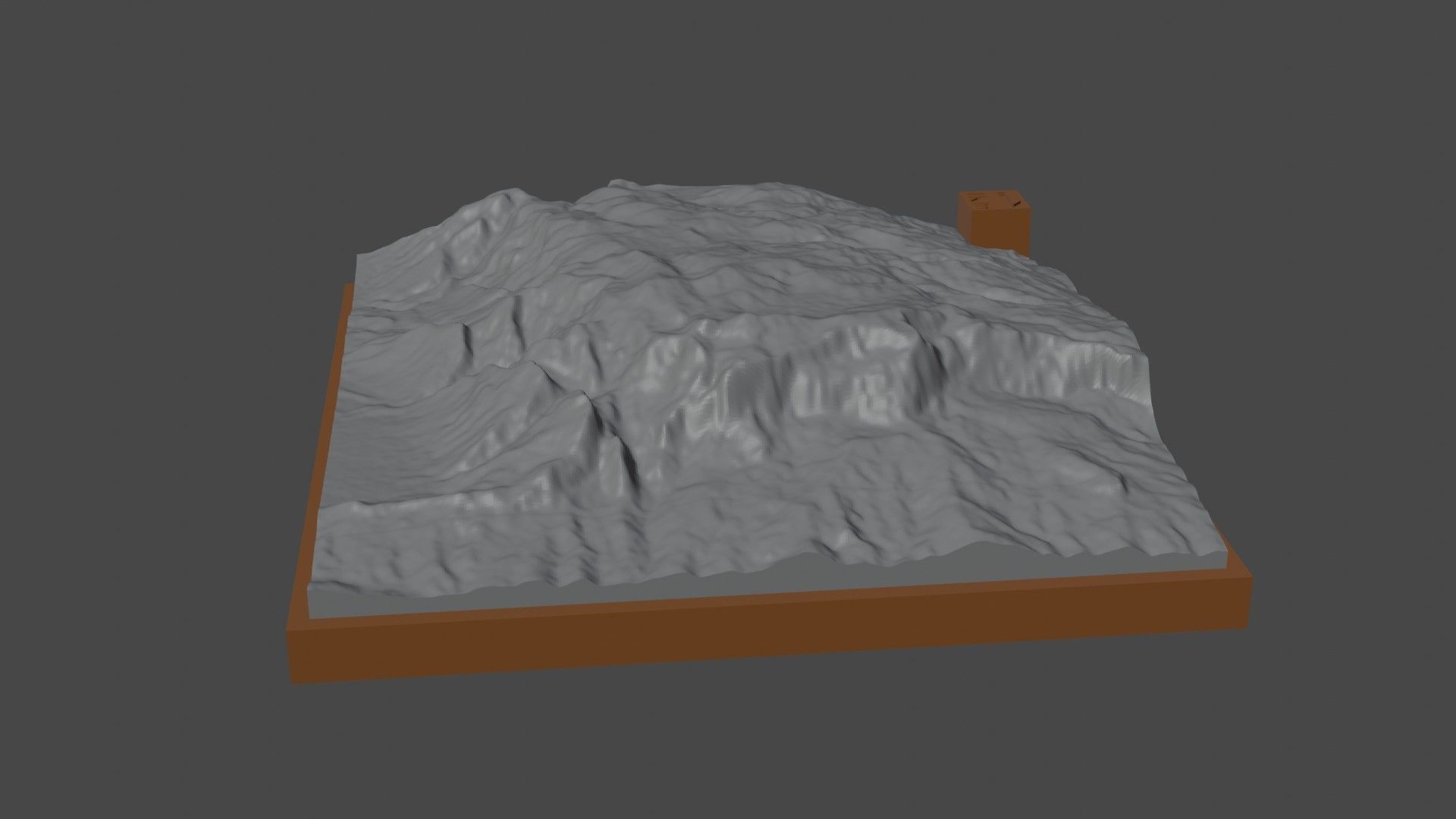 Jebel Kawr 3D print model_2
