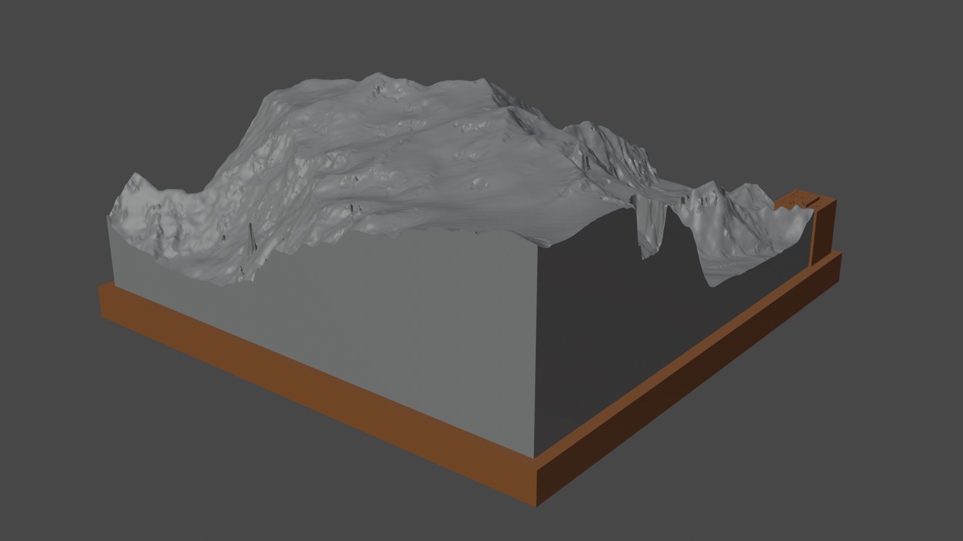 Mount Logan 3D print model_7