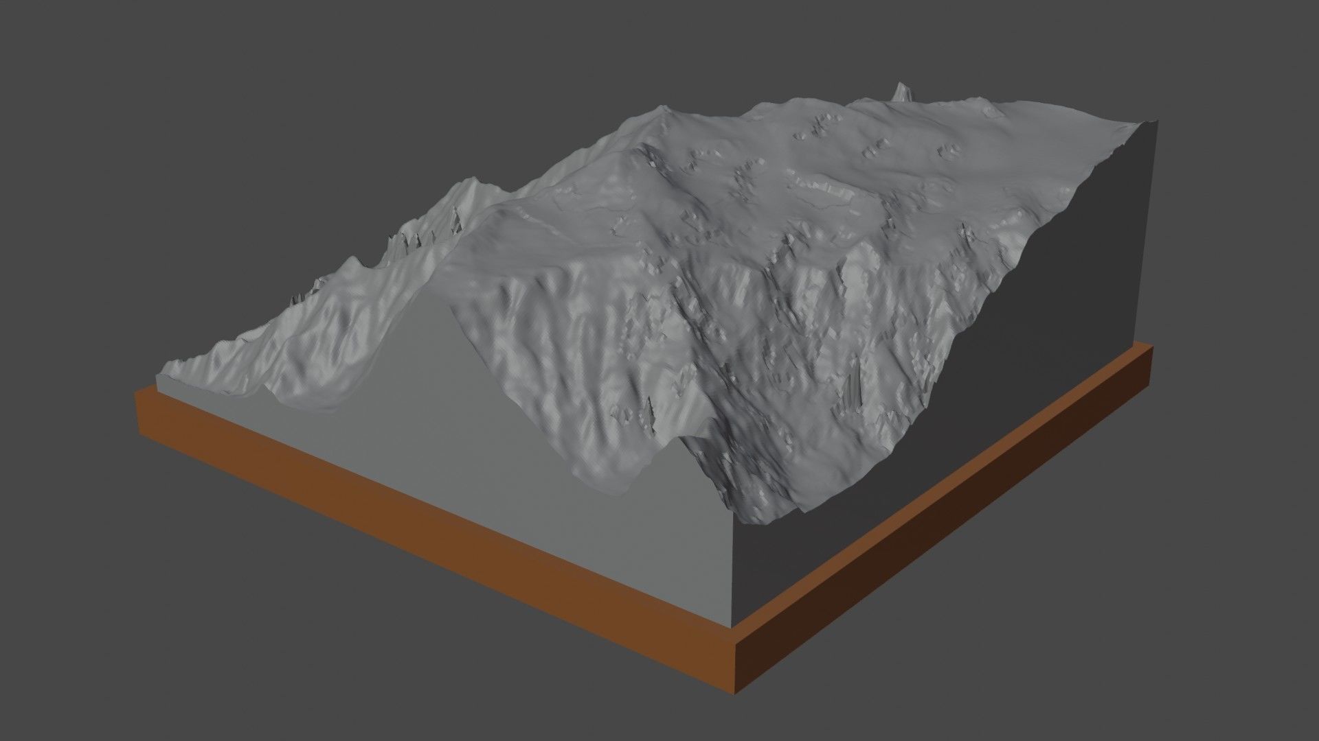 Mount Logan 3D print model_4