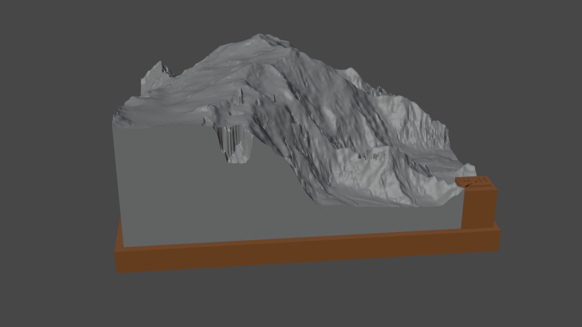 Mount Logan 3D print model_6