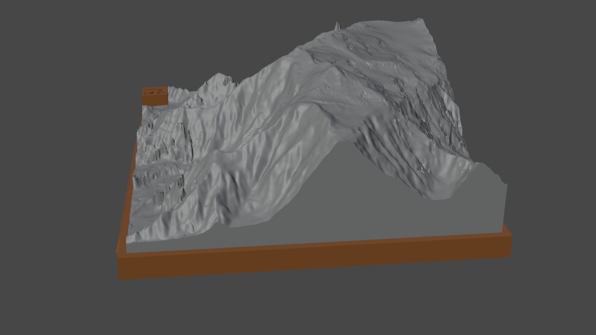 Mount Logan 3D print model_1