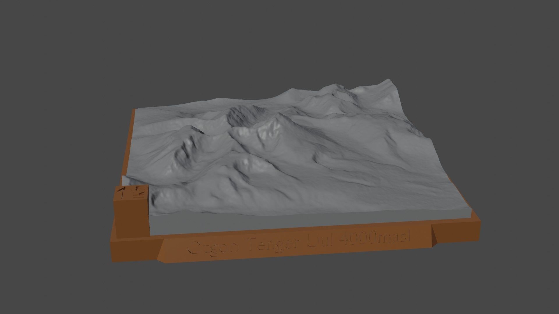 Otgon Tenger Uul 3D print model_5