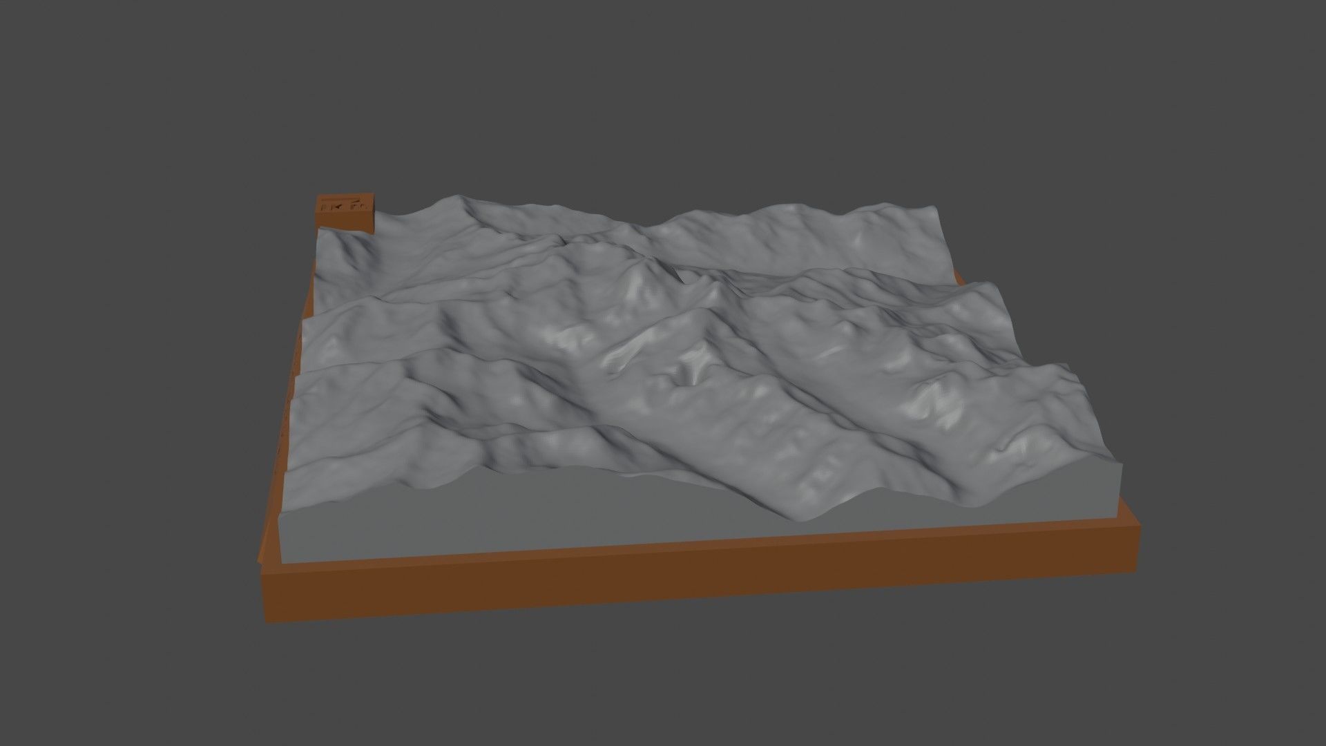 Kackar Dagi 3D print model_1