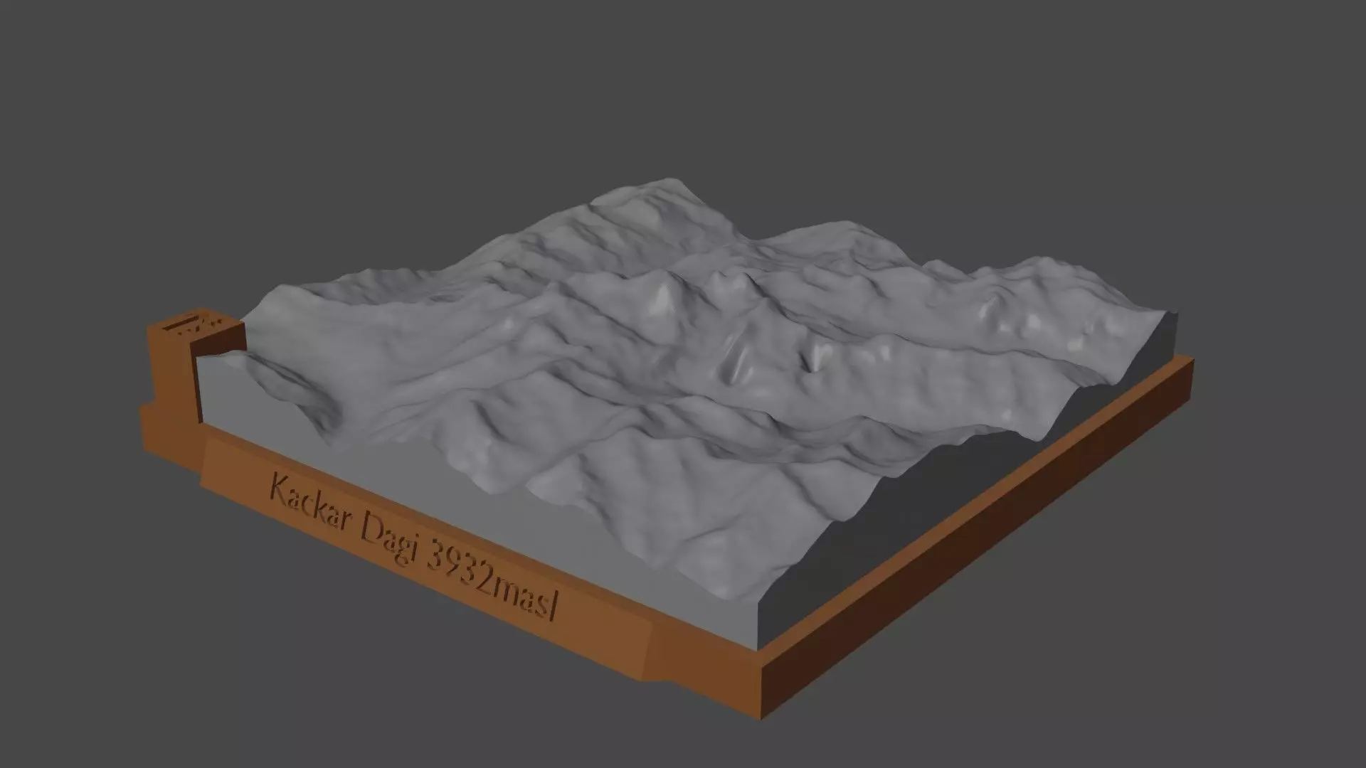 Kackar Dagi 3D print model_0