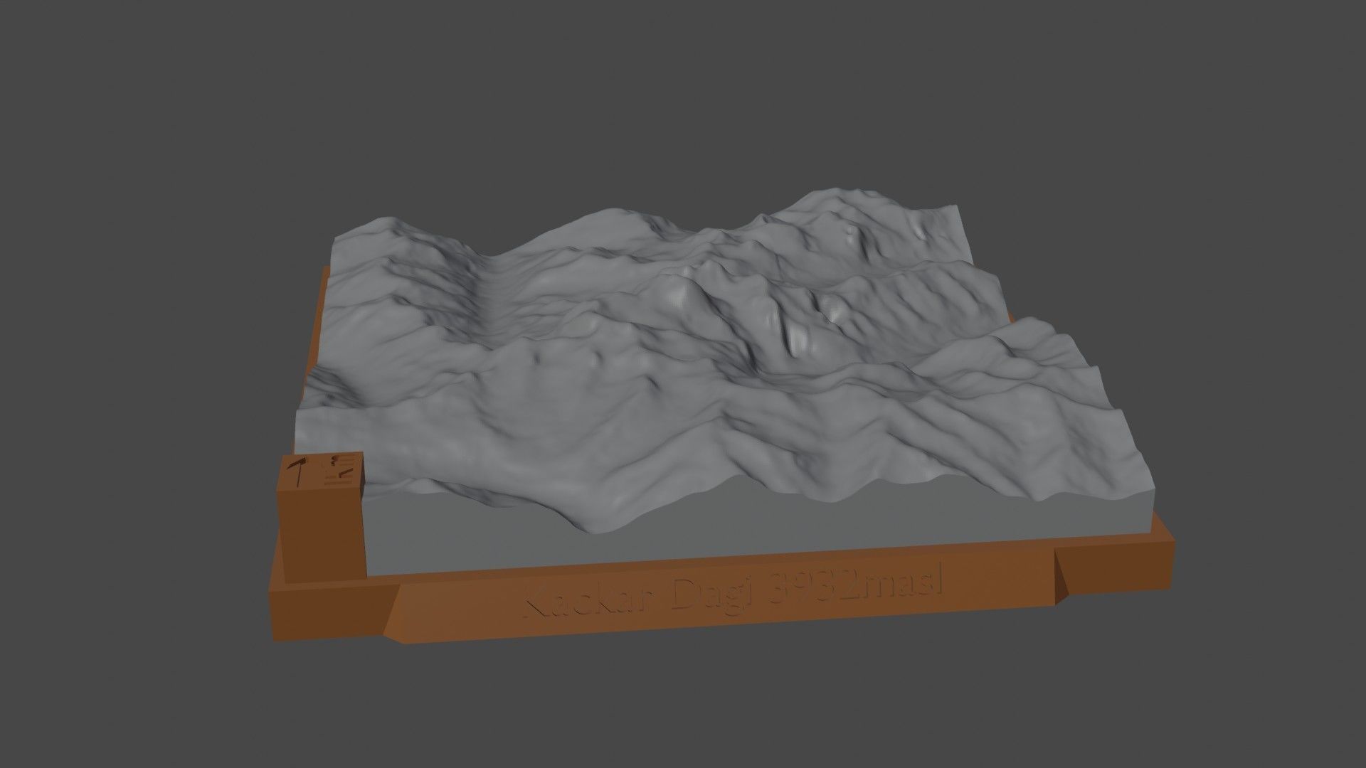 Kackar Dagi 3D print model_5