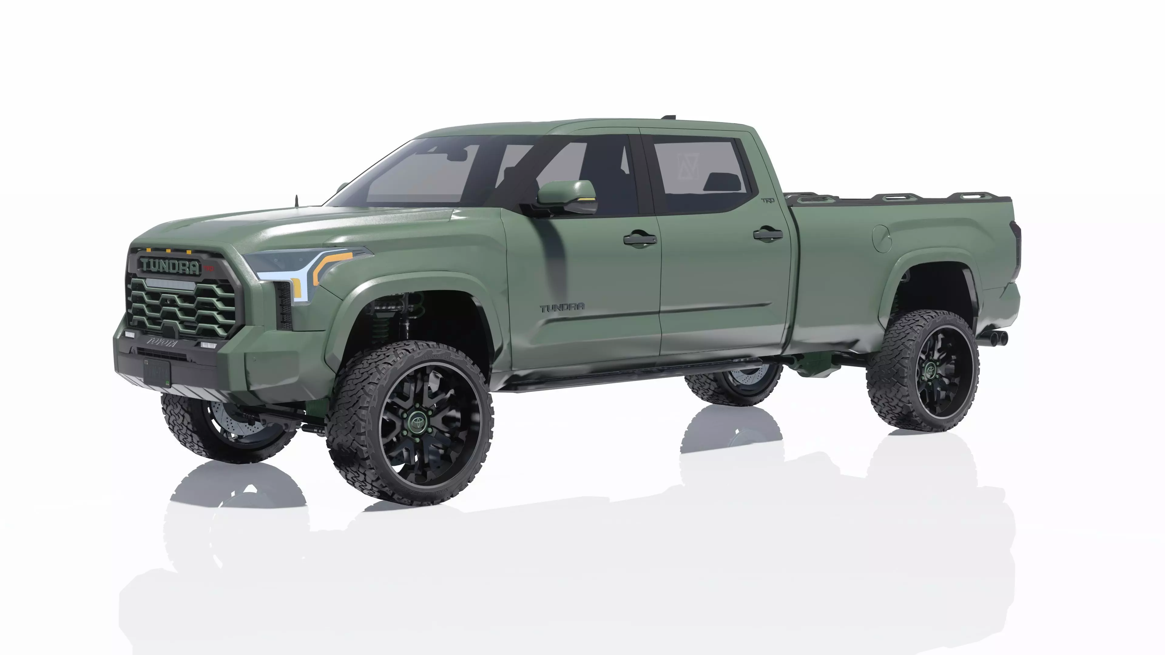 2022 Toyota Tundra TRD Pro Tundra Badge Edition Lifted 3D model
